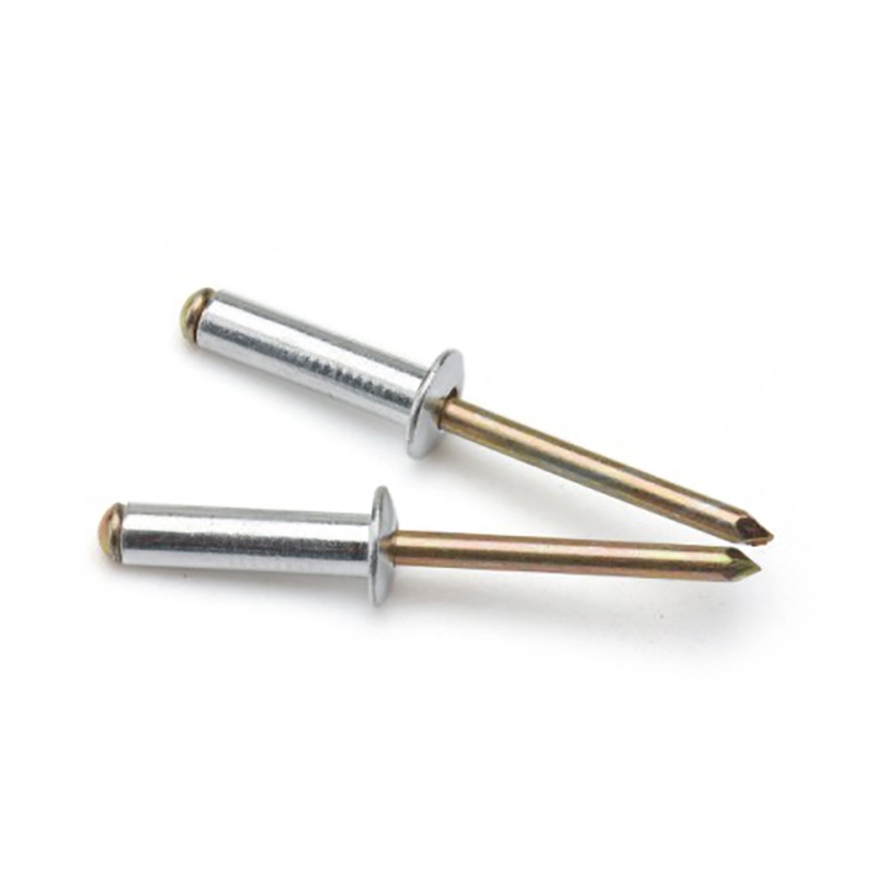 Aluminium iron open end blind rivets